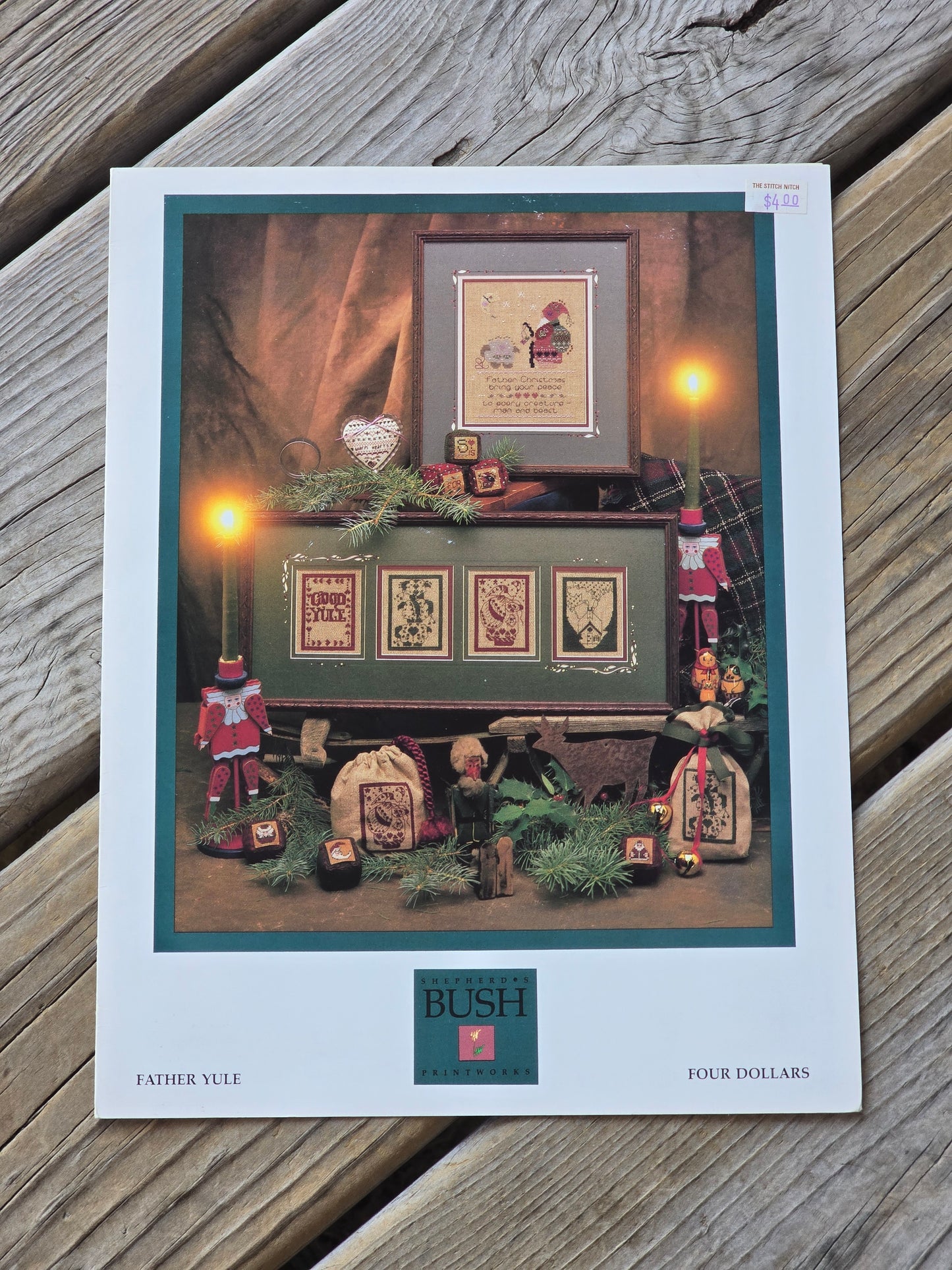 Shepherd's Bush - Father Yule - Cross Stitch Pattern