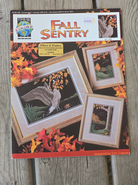 True Colors - Fall Sentry - Cross Stitch Booklet