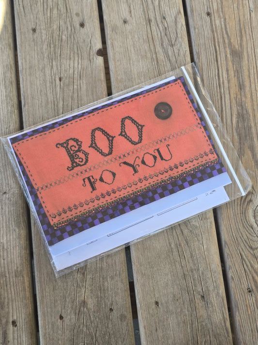 Still Stitching - Boo to You - Cross Stitch Kit