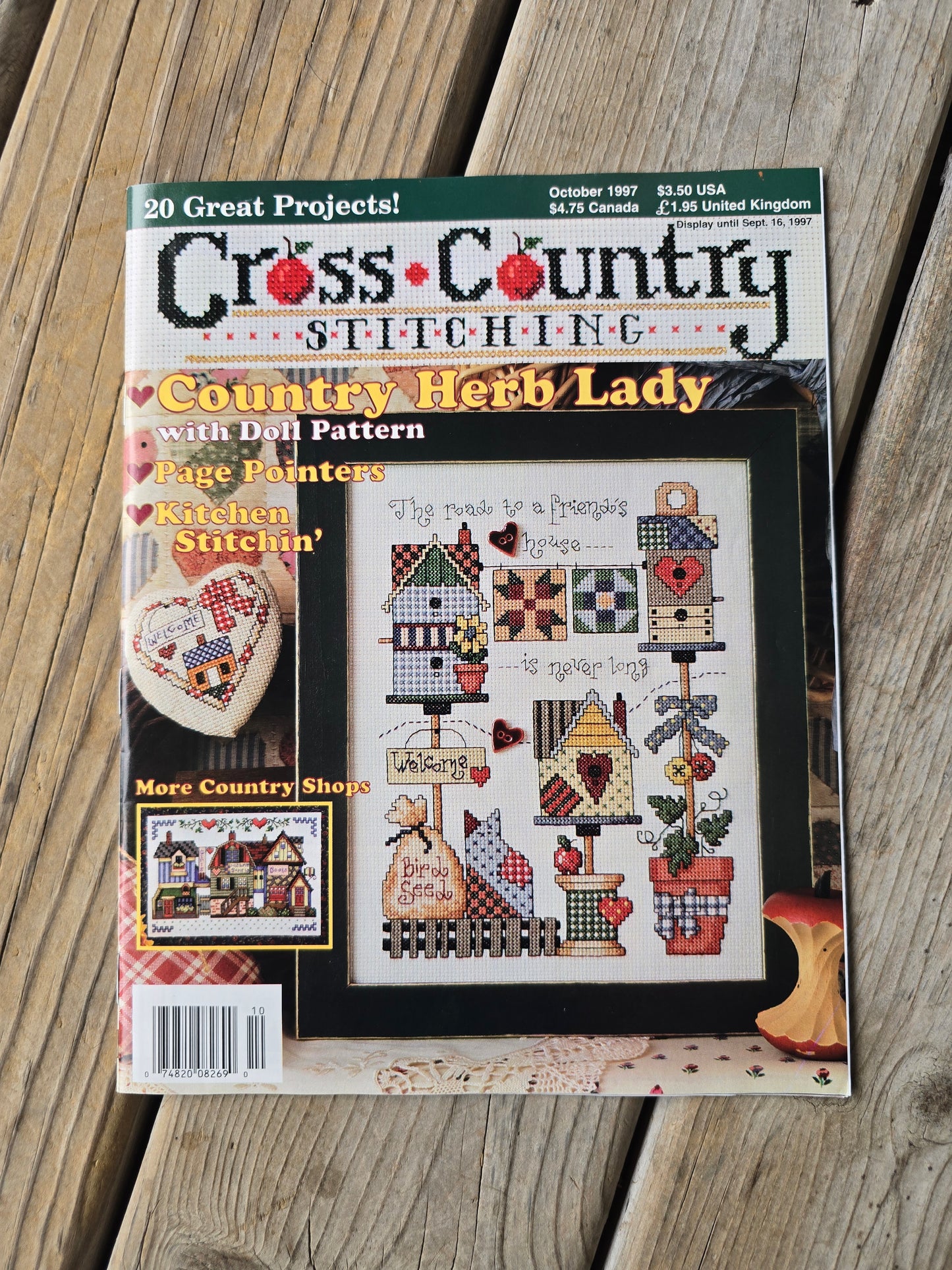 Cross Country Stitching Magazine - 1997 Bundle