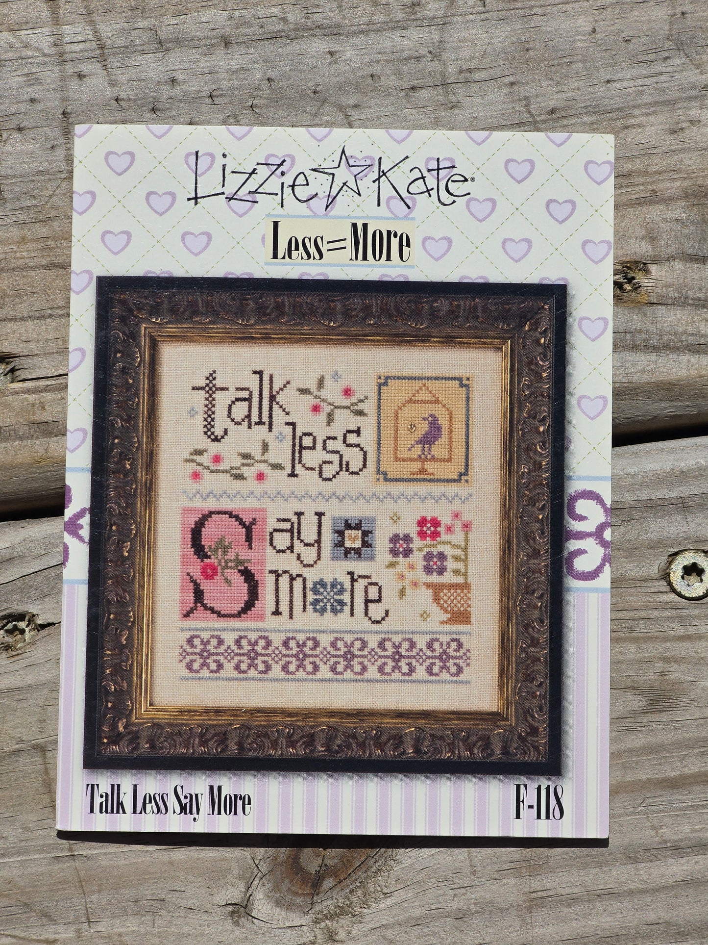 Lizzie Kate - Set of Less = More - Cross Stitch Pattern