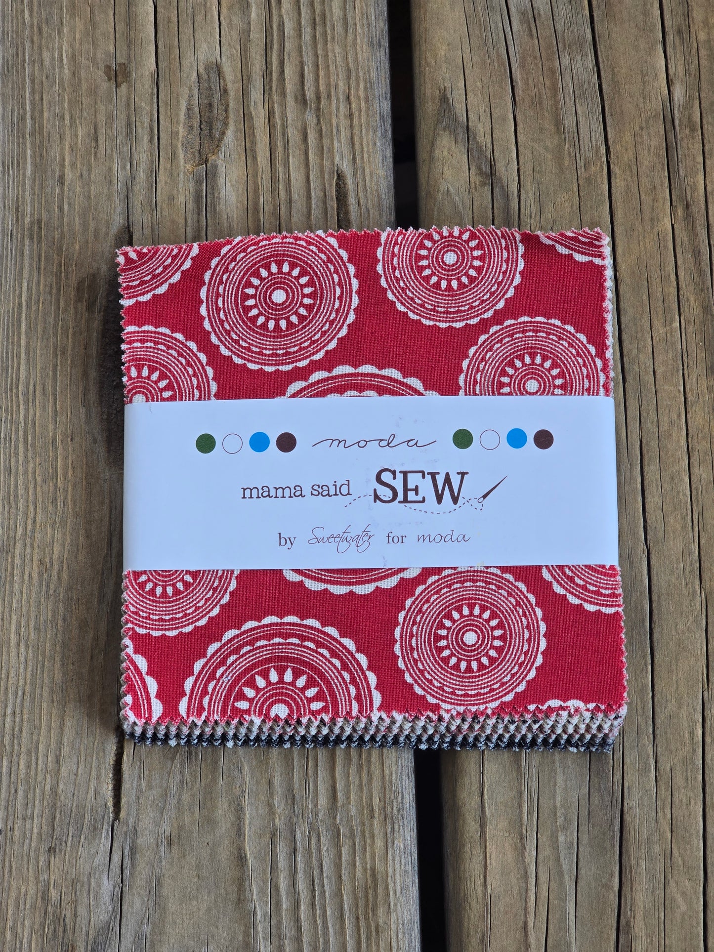 Moda - Sweetwater - Mama Said Sew - Quilting Fabric - Charm Pack