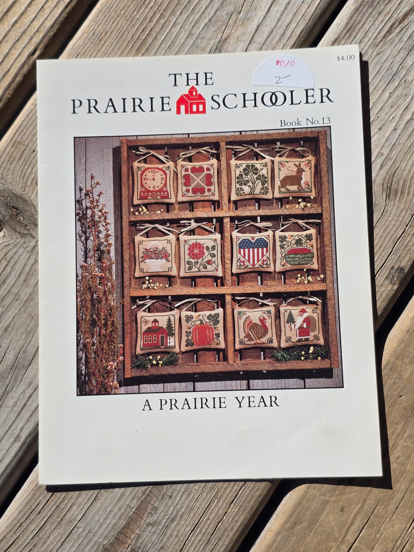 The Prairie Schooler - A Prairie Year - Book No. 13 - Cross Stitch Pattern