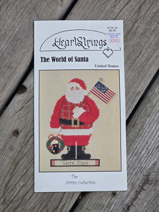 Heartstrings - The World of Santa - United States - Cross Stitch Pattern