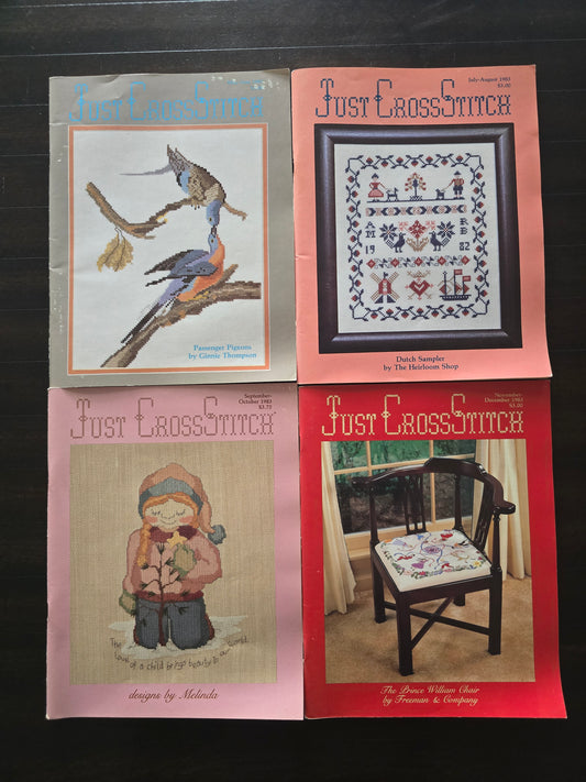 Just Cross Stitch - 1983 -  Magazine Bundle