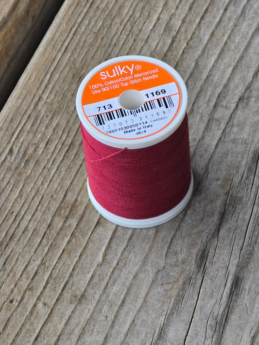 Sulky - Cotton Thread - Bayberry Red (713-1169) - 330yd Spool
