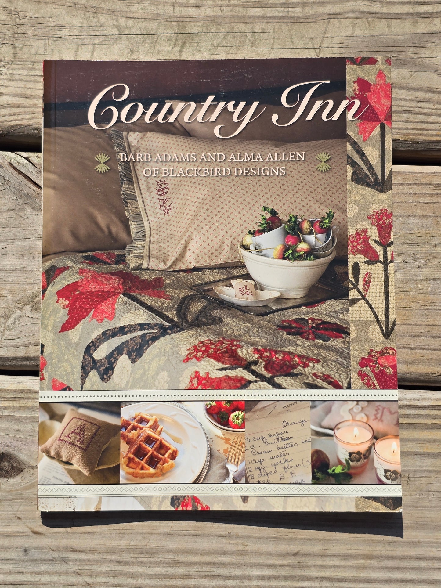 Blackbird Designs - Country Inn - Quilt and Cross Stitch Book