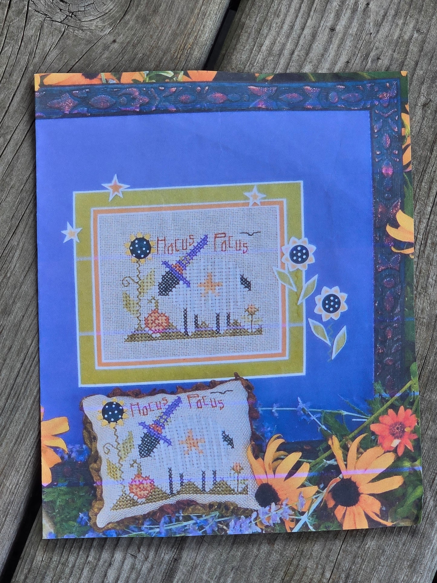 Shepherd's Bush - Hocus Pocus - Completed Cross Stitch