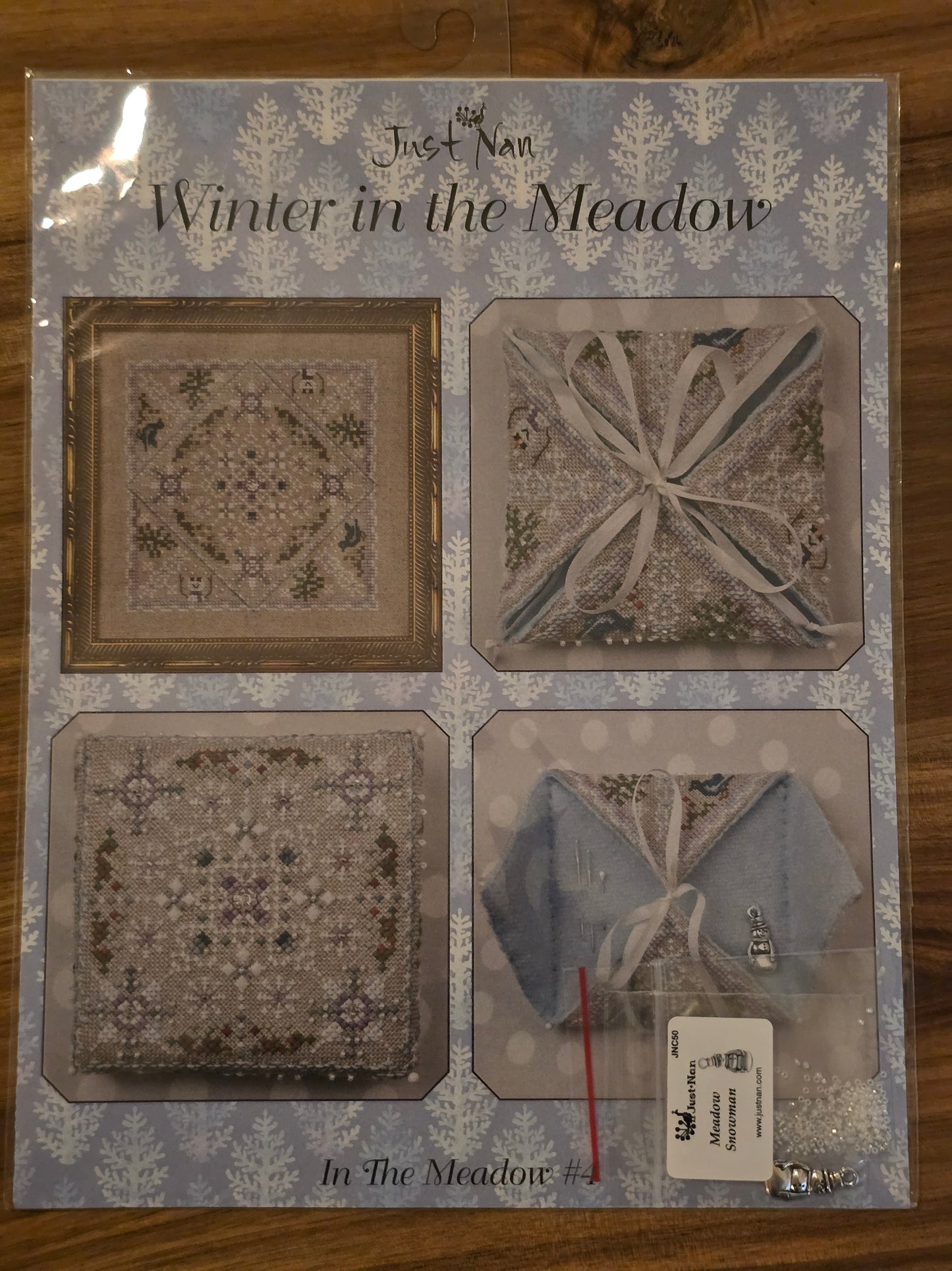 Just Nan - Winter in the Meadow - Cross Stitch Pattern