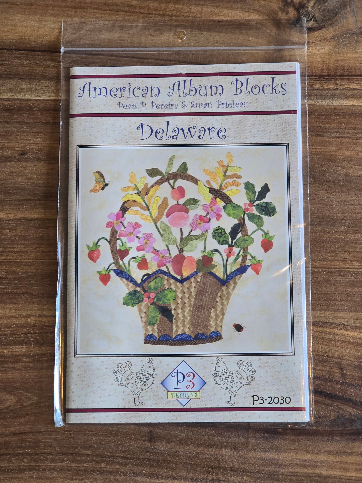 P3 Designs - American Album Blocks - Delaware - Applique Pattern