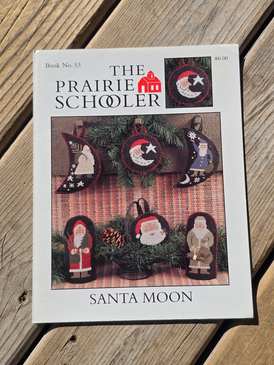 The Prairie Schooler - Santa Moon - Book No. 53 - Cross Stitch Pattern