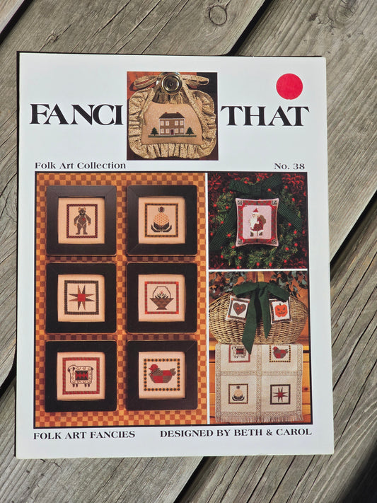 Fanci That - Folk Art Collection - Folk Art Fancies - Cross Stitch Pattern