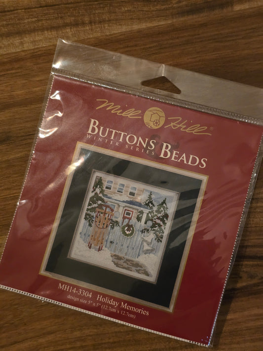 Mill Hill - Buttons & Beads - Winter Series - Holiday Memories - MH14-3304 - Cross Stitch Kit