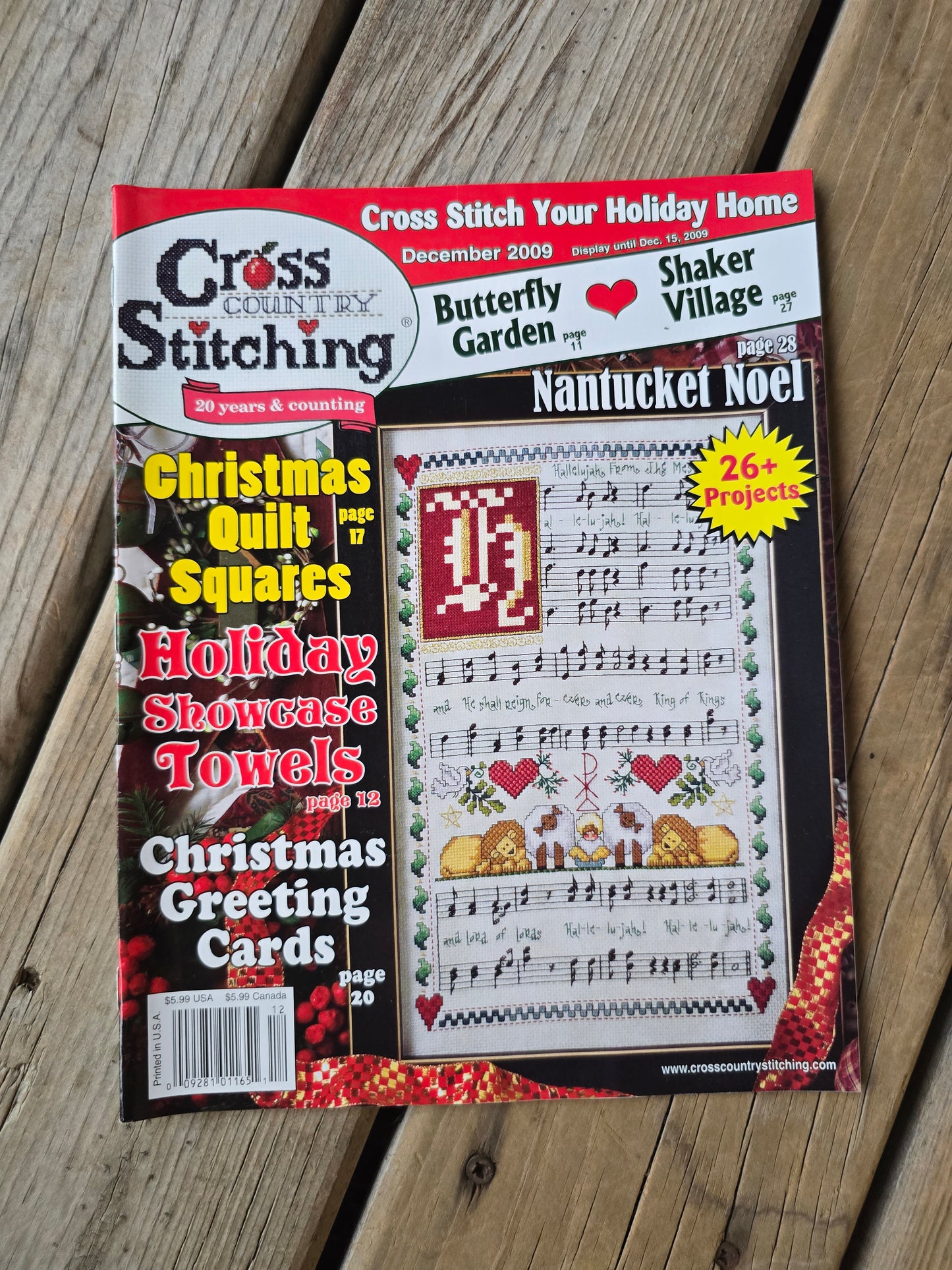 Cross Country Stitching Magazine - 2009 Bundle