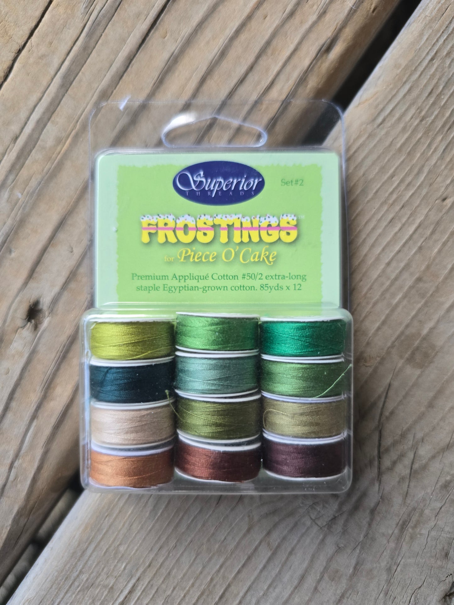 Superior Threads - Frostings for Piece O' Cake - Sets 1, 2 and 3