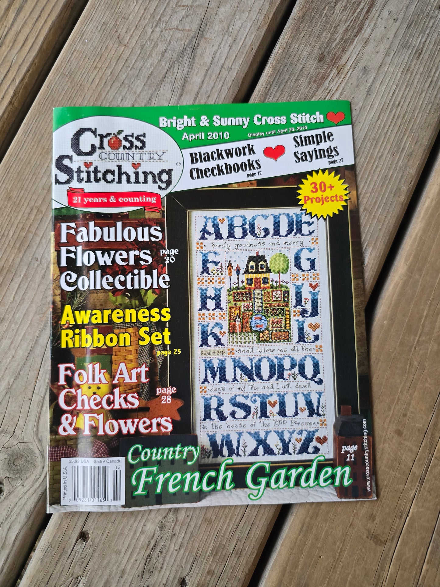 Cross Country Stitching Magazine - 2010 Bundle