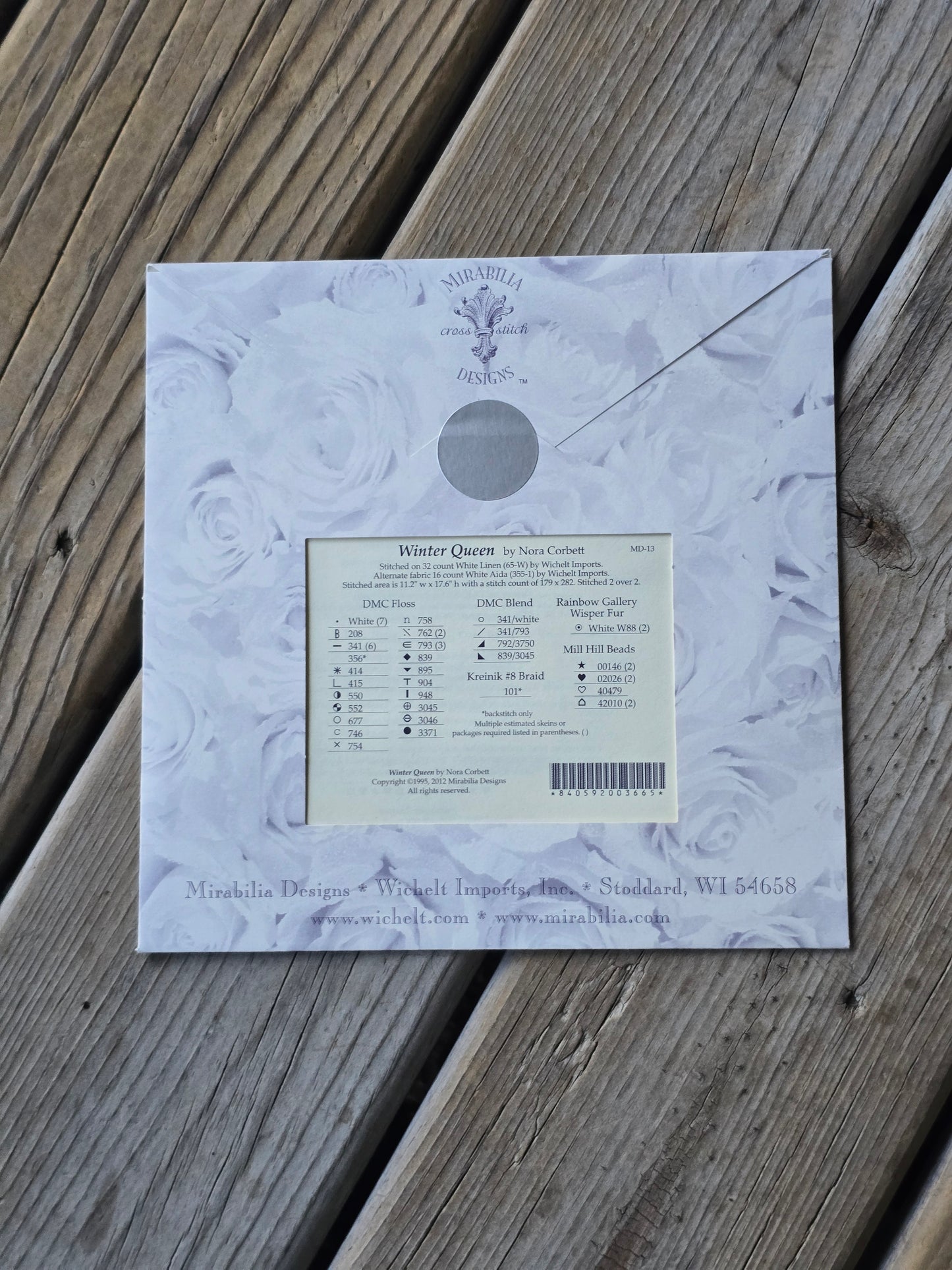 Mirabilia - Winter Queen - Cross Stitch Pattern