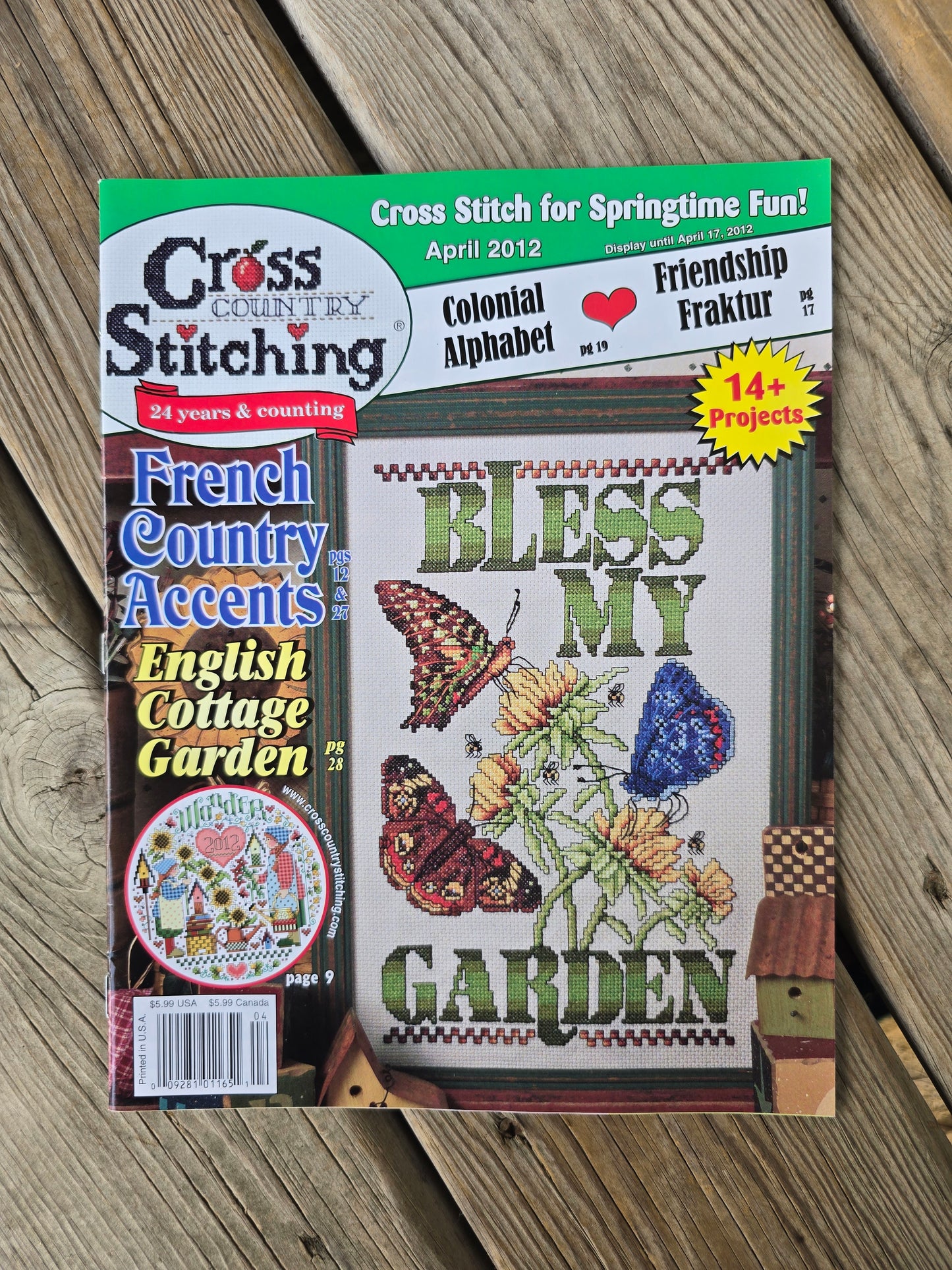 Cross Country Stitching Magazine - 2012 Bundle