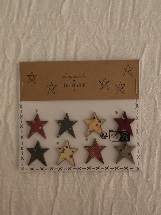 Les Secrets De Marie - Patriotic Stars Buttons - Nashville Needlework Market 2026