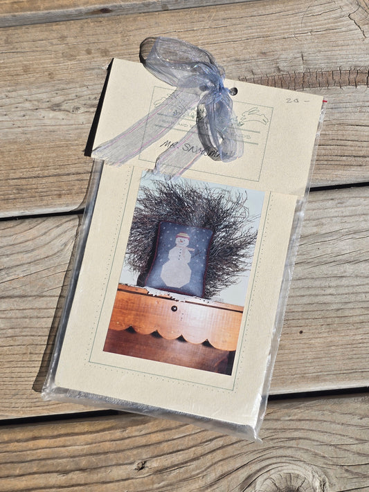 Ewe and Eye and Friends - Mr. Snowman - Cross Stitch Kit