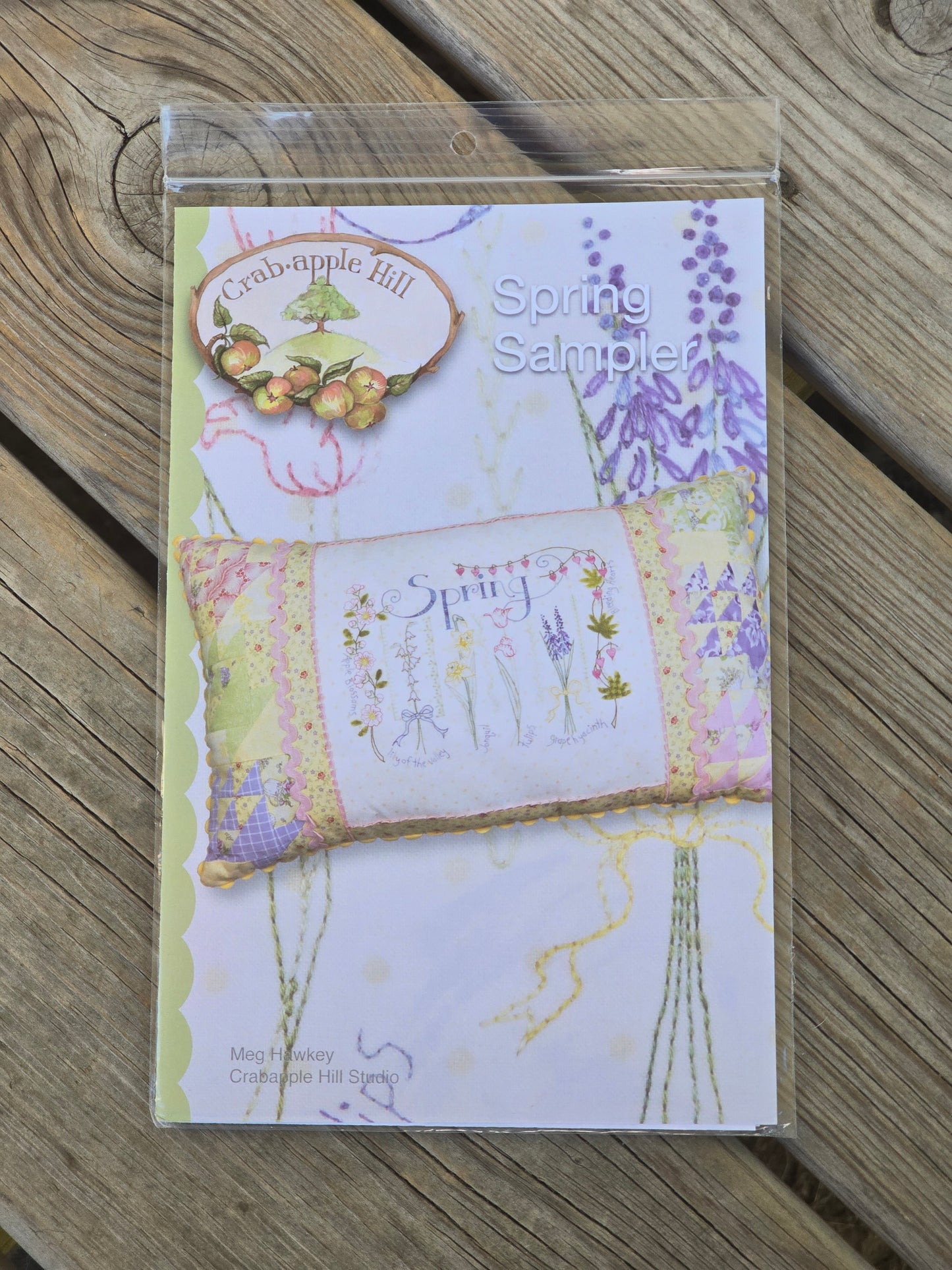 Crab-apple Hill - Spring Sampler- Embroidery Pattern