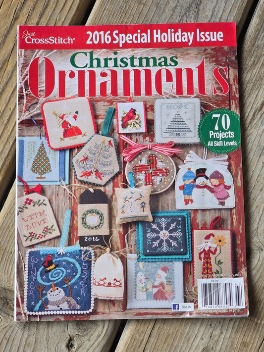 Just Cross Stitch - Special Christmas Issue - Christmas Ornaments 2016