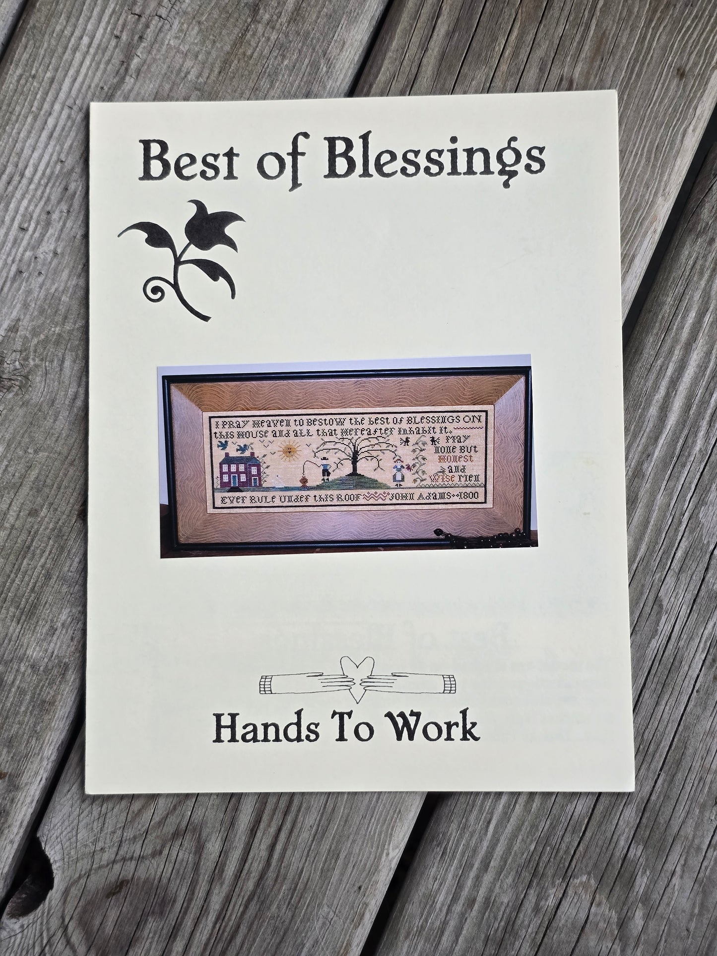 Hands To Work - Best of Blessings - Cross Stitch Pattern