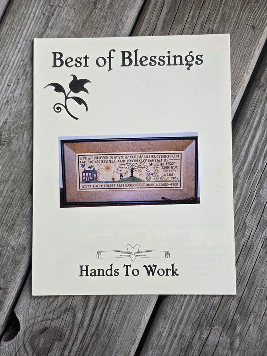 Hands To Work - Best of Blessings - Cross Stitch Pattern