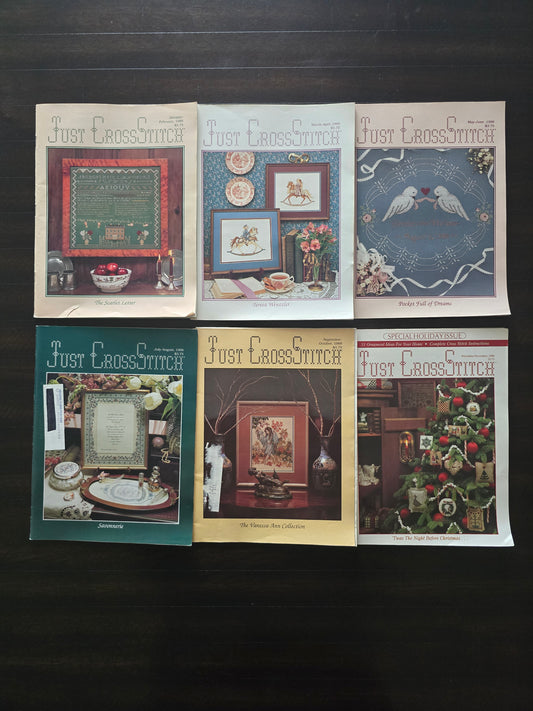Just Cross Stitch - 1988 - Magazine Bundle