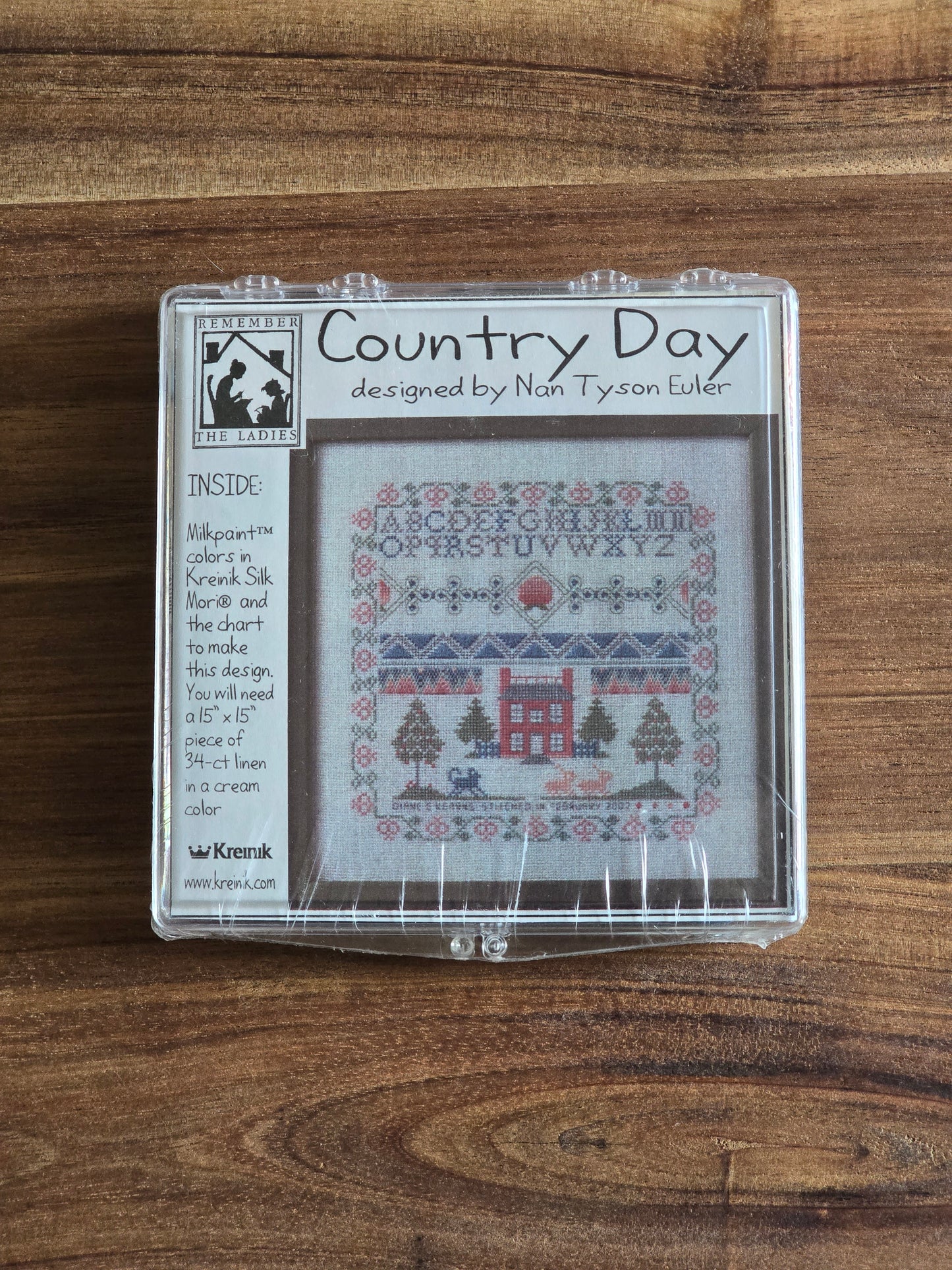 Kreinik - Remember the Ladies - Country Day - Cross Stitch Kit