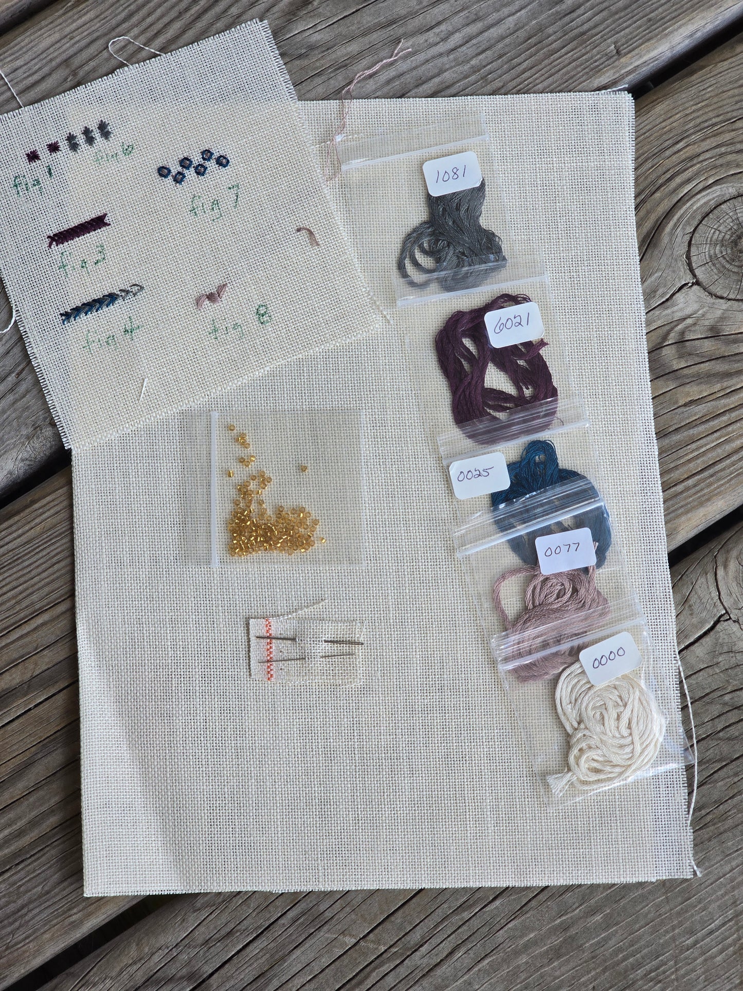 The Needle's Work - Touch of Gold - Cross Stitch Kit