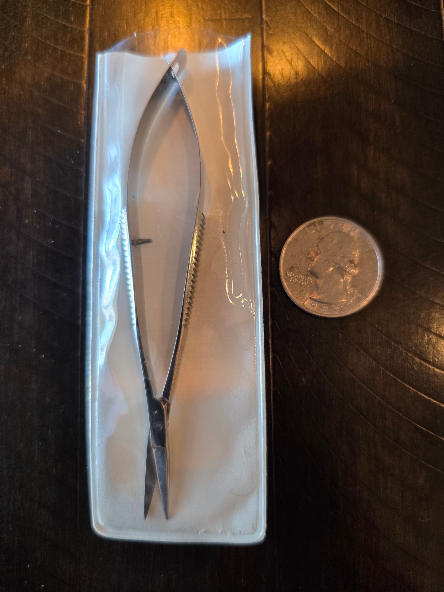 Embroidery Thread Squeeze Snip Scissors w/Pouch