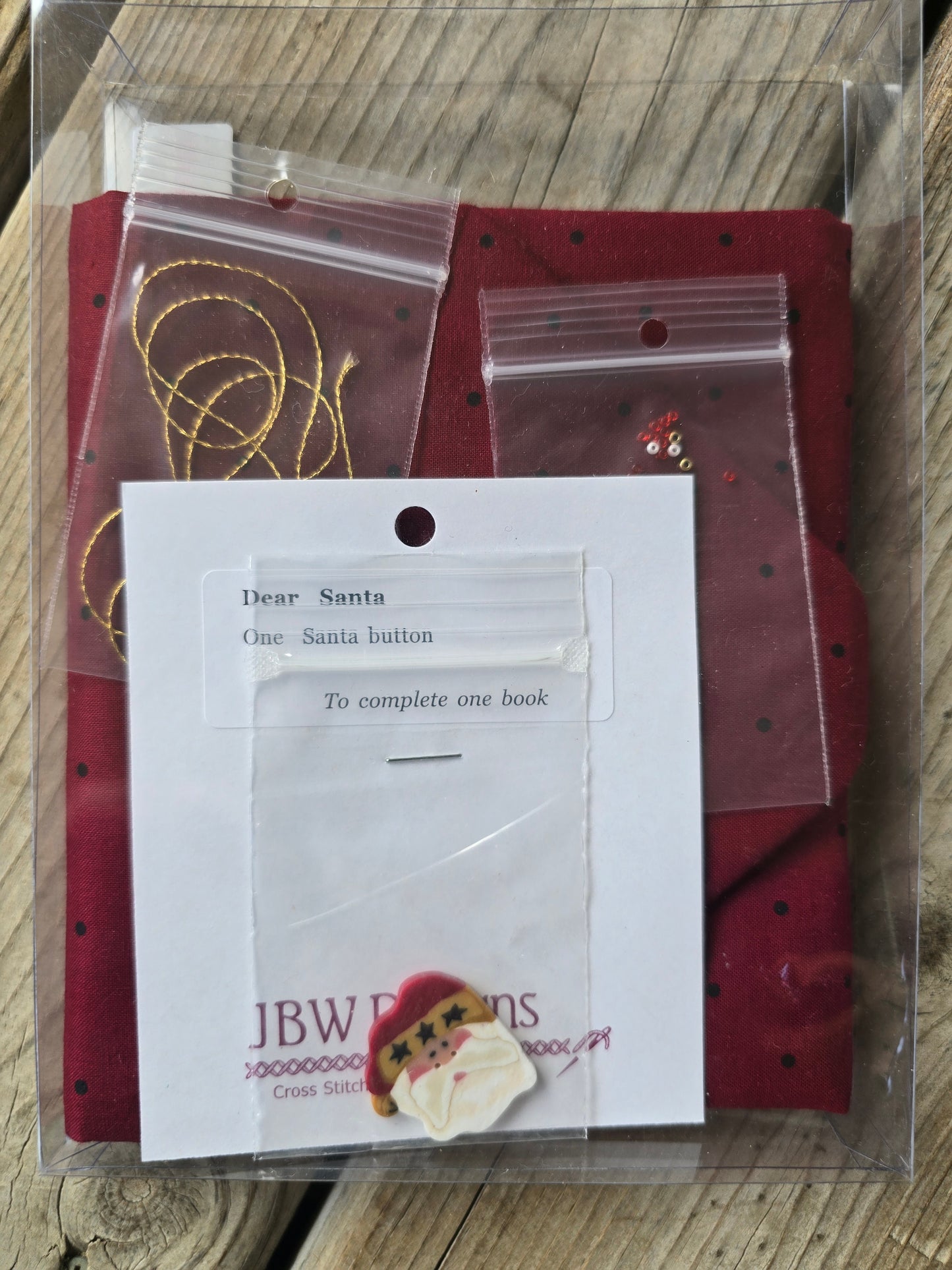 JBW Designs - Dear Santa - Limited Edition Kit - At Home Collection - Cross Stitch Kit