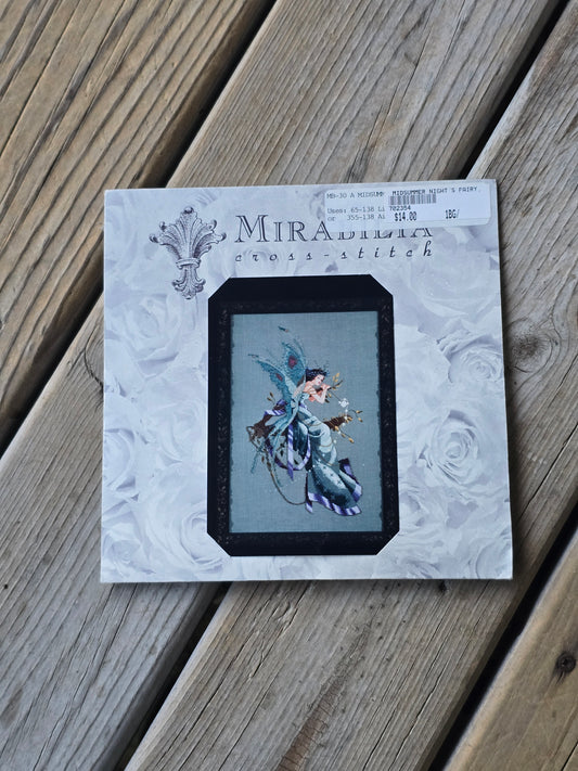 Mirabilia - A Midsummer Night's Fairy - Cross Stitch Pattern with Crystal Pack