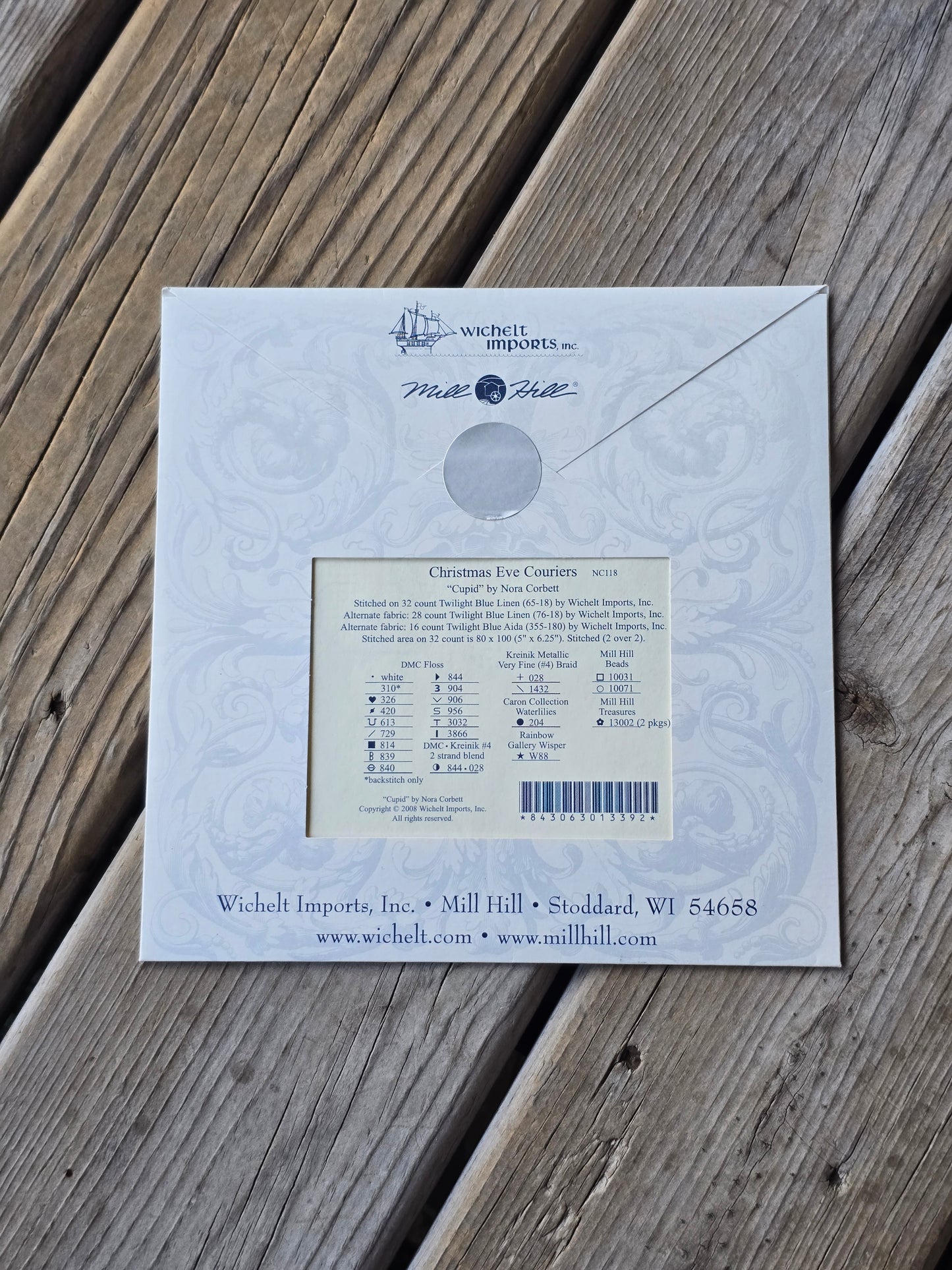 Mirabilia - Christmas Eve Couriers "Cupid" - Cross Stitch Pattern