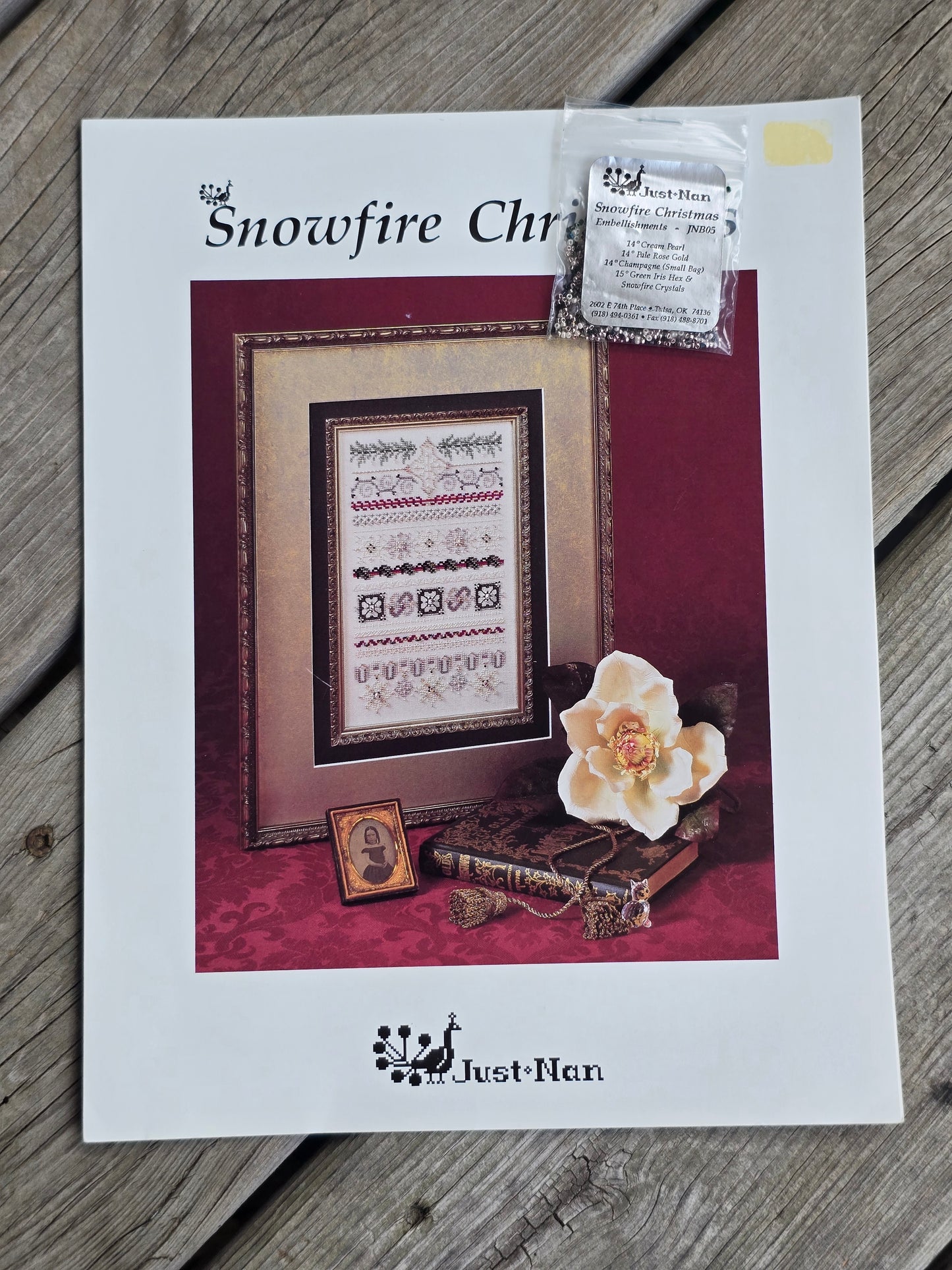 Just Nan - Snowfire Christmas - Cross Stitch Pattern