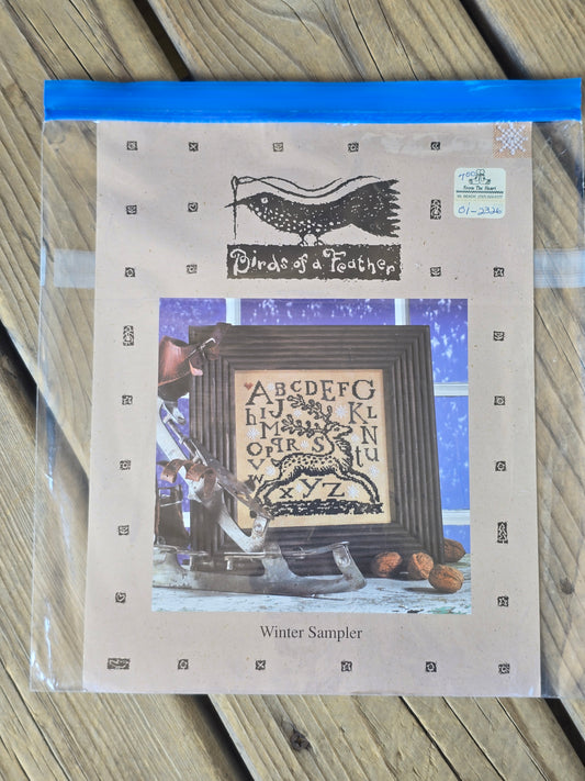 Birds of a Feather - Winter Sampler - Cross Stitch Pattern
