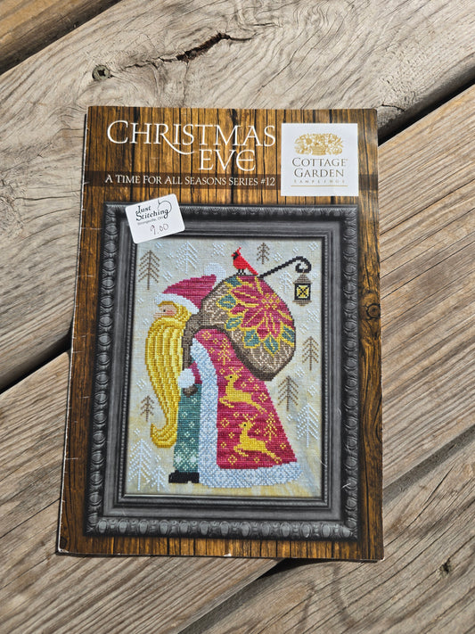 Cottage Garden - A Time for all Seasons Series #12 - Christmas Eve - Cross Stitch Pattern