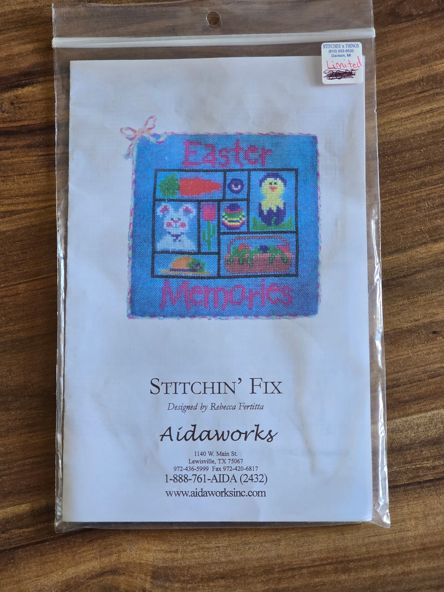 Aidaworks - Stitchin' Fix - Easter Memories - Cross Stitch Kit