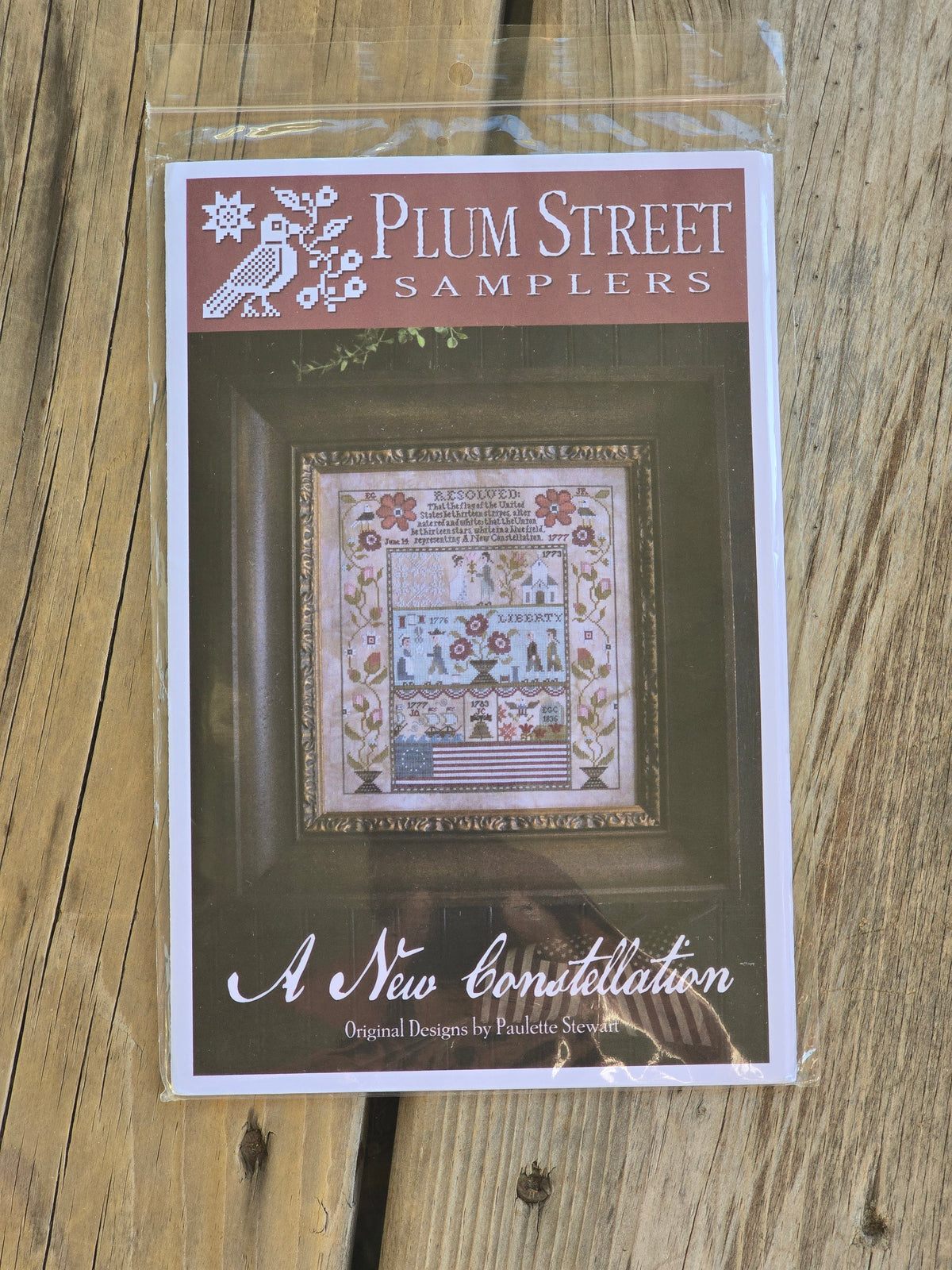 Plum Street Samplers - A New Constellation - Cross Stitch Pattern