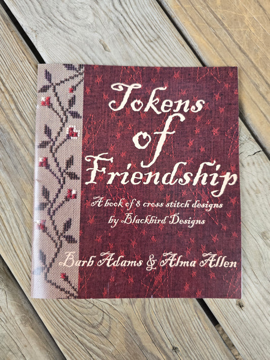 Blackbird Designs - Tokens of Friendship - A Book of 8 Cross Stitch Designs - Cross Stitch Pattern