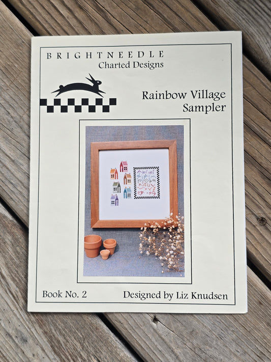 Brightneedle - Rainbow Village Sampler - Cross Stitch Pattern