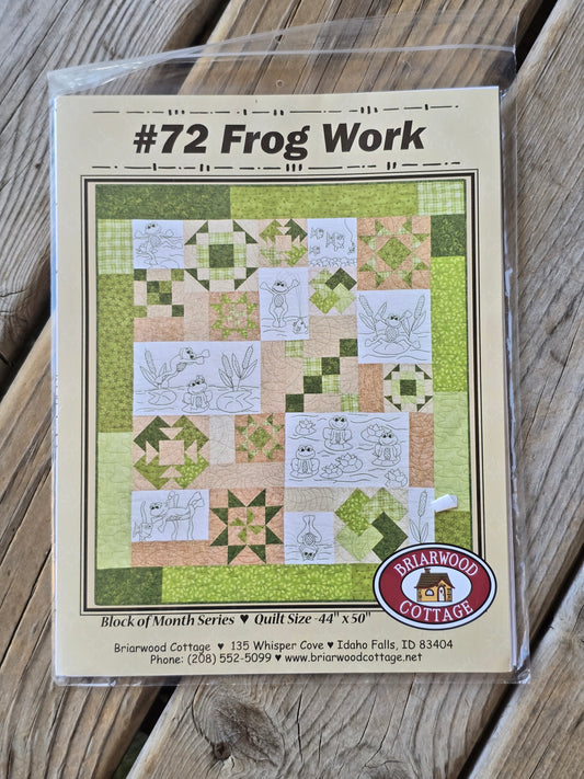 Briarwood Cottage - #72 Frog Work - Quilt Pattern