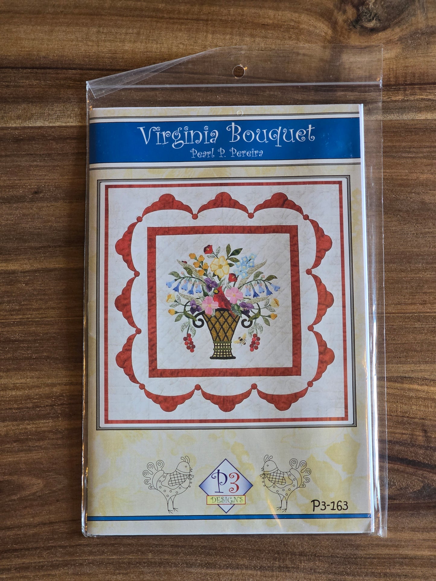 P3 Designs - Virginia Bouquet - Applique Pattern