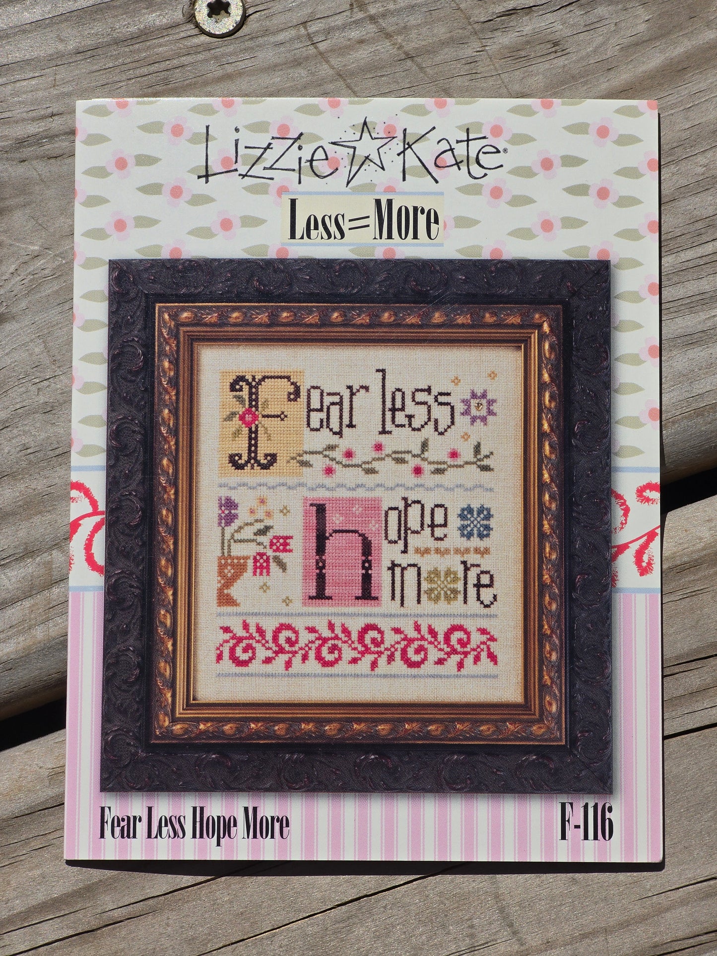 Lizzie Kate - Set of Less = More - Cross Stitch Pattern