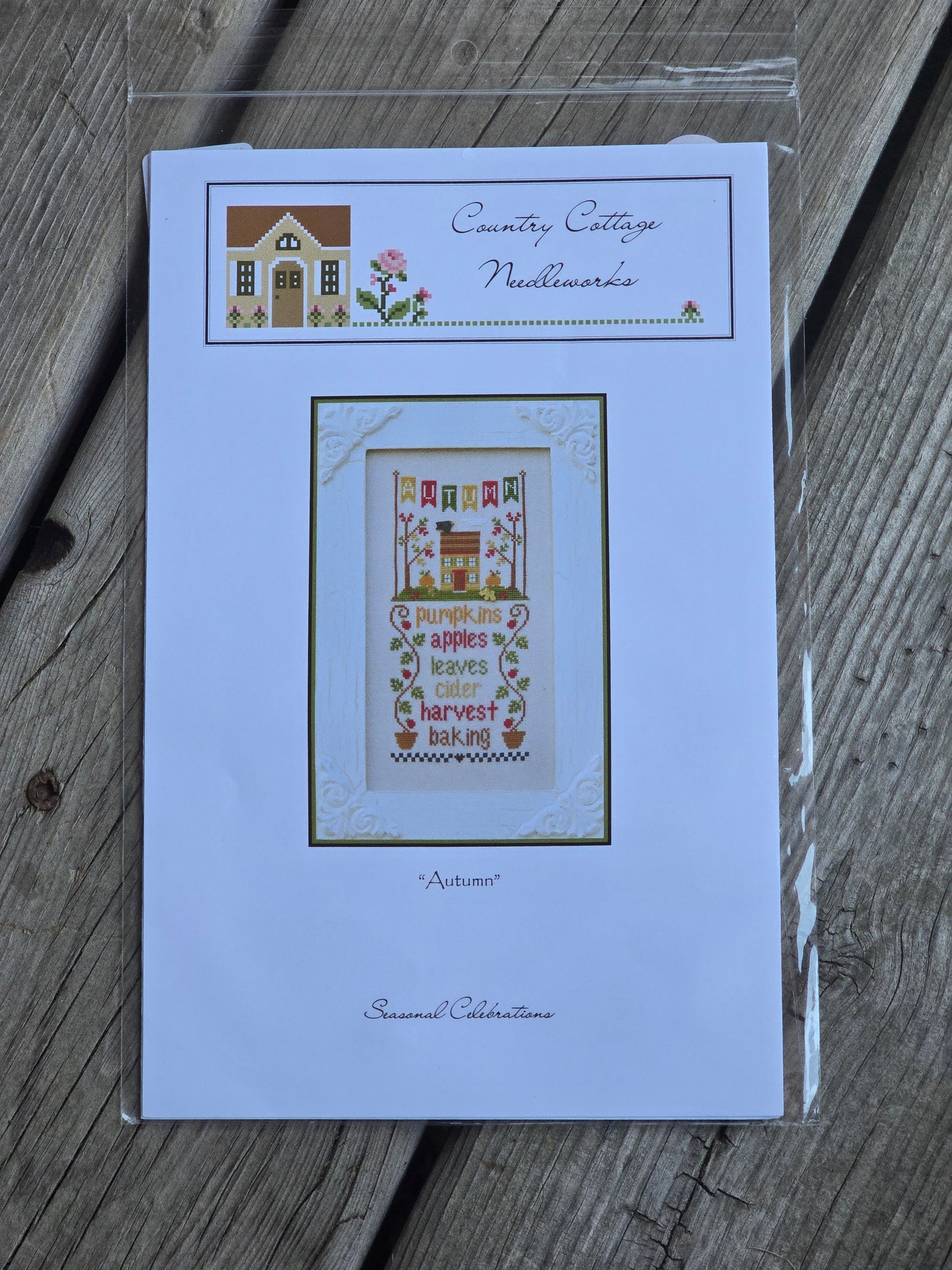 Country Cottage Needleworks - Seasonal Celebrations - Autumn - Cross Stitch Pattern