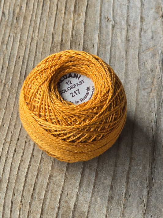 Valdani - Perle Cotton - Hand-Dyed - Size 12 - #217 - Thread