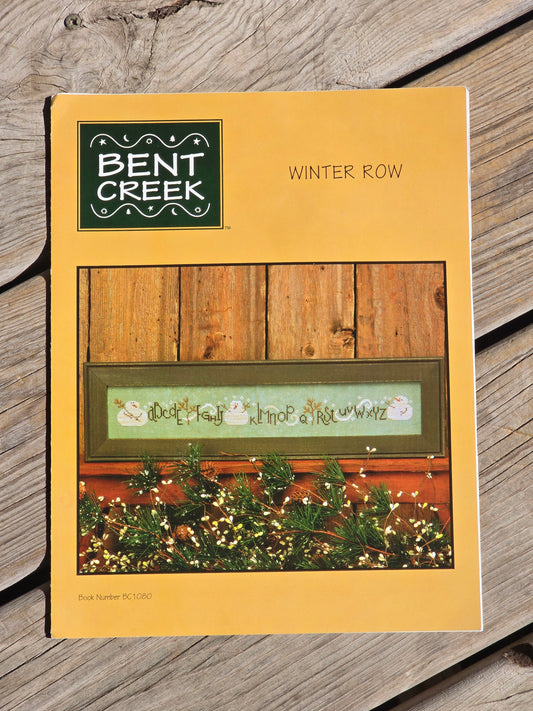 Bent Creek - Winter Row - Cross Stitch Pattern