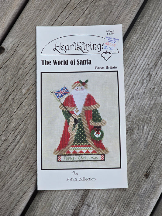 Heartstrings - The World of Santa - Great Britain - Cross Stitch Pattern