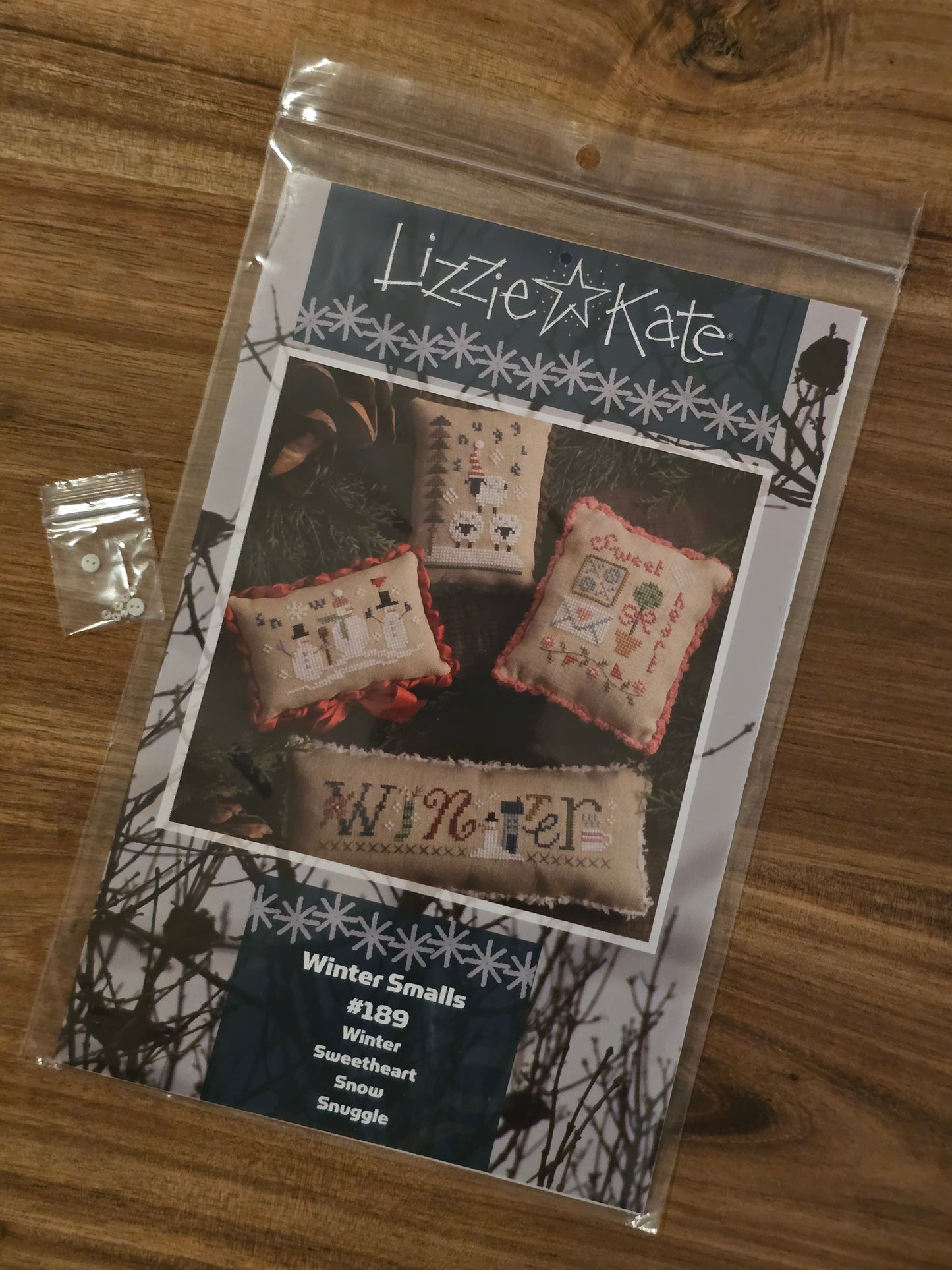 Lizzie Kate - Winter Smalls - #189 - Cross Stitch Pattern